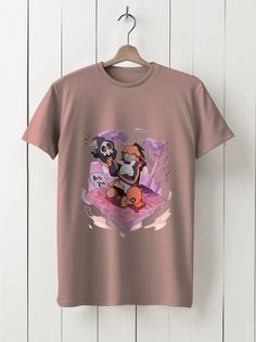 Футболка унисекс HYPNOTICA Аниме Pokemon - 1141 розовая S