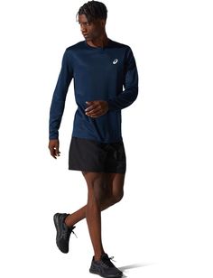 Футболка мужская Asics 2011C340-400 синяя L