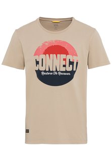 Футболка мужская Camel Active 409745-1T17 бежевая M