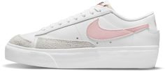 Кеды женские Nike W BLAZER LOW PLATFORM белые 7 US