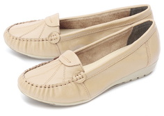 Мокасины женские Gustav Gutmann 3036 бежевые 39 EU