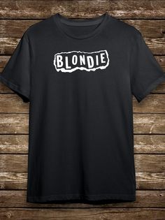 Футболка мужская HYPNOTICA музыка Blondie - 1650 черная L