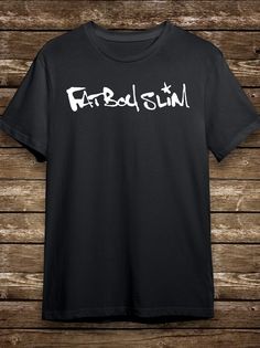Футболка мужская HYPNOTICA музыка Fatboy Slim - 1675 черная L
