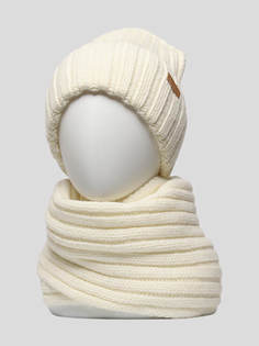Комплект (шапка, шарф) женский VITACCI FG0002-02P2 белый