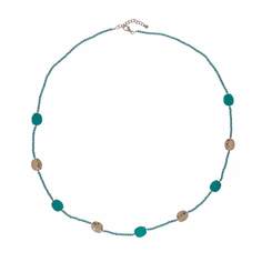 Сотуар из бижутерного сплава 107 см Moon Paris ML-24.03-0081, кристалл