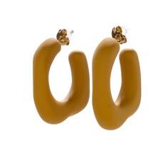 Серьги из бижутерного сплава Moon Paris ML-24.03-025, каучук