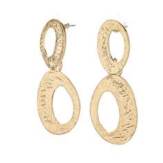 Серьги подвески из бижутерного сплава Moon Paris ML-24.03-032