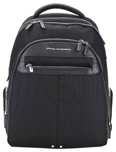 Рюкзак кожаный Piquadro Link черный 41 л