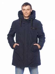 Зимняя куртка мужская Clasna 3543 синяя 48 RU