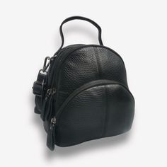 Рюкзак женский Capri CAP-9029 черный, 21x19x8 см