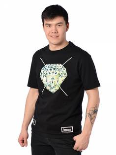 Футболка мужская 2T 3678 черная 46 RU