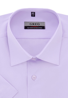 Рубашка мужская Greg 720/309/LV/ZV фиолетовая 37