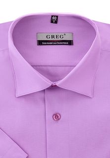 Рубашка мужская Greg 720/309/LDARK/ZV фиолетовая 37