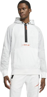 Худи мужское Nike M Sportswear Air Max Fleece Hz Hoodie белое XS