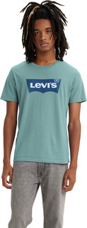 Футболка мужская Levis Men Graphic Crewneck Tee голубая L Levis®