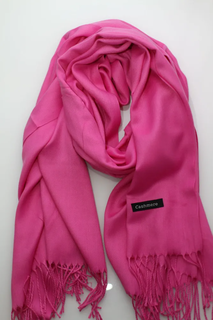 Палантин женский NoBrand SS23 розовый, 180х80 см