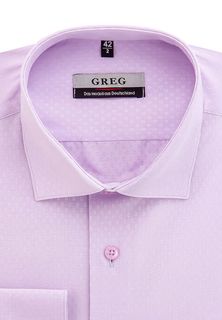 Рубашка мужская Greg 703/199/046/Z фиолетовая 44