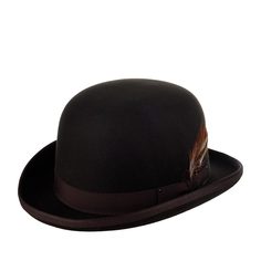 Шляпа унисекс BAILEY 3816 DERBY темно-коричневая р 61