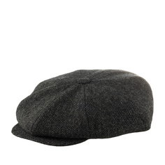 Кепка унисекс Wigens 101950 BAKER BOY CAP темно-серая, р.58