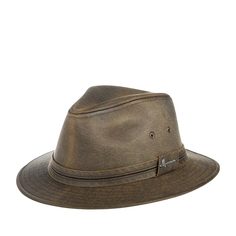 Шляпа унисекс HERMAN NEVADA коричневая, р.55