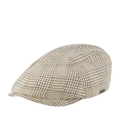 Кепка унисекс Wigens 102011 NEWSBOY SLIM CAP бежевая, р.58