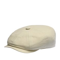 Кепка унисекс Stetson 6841120 HATTERAS COTTON LINEN кремовая, р.57