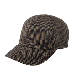 Бейсболка унисекс Wigens 120497 BASEBALL CLASSIC CAP коричневая, р.60
