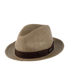 Шляпа унисекс Wigens 140312 TRILLBY HAT светло-коричневая, р.57