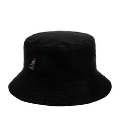 Панама унисекс Kangol K4228HT Cord Bucket черная, р.55