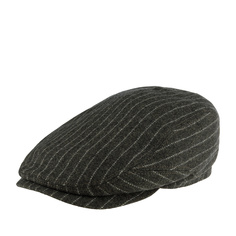 Кепка унисекс Stetson 6380702 DRIVER CAP WOOL/COTTON серая/коричневая, р.59