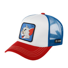 Бейсболка унисекс CAPSLAB CL/TAJ1/1/CAS/TO8 Tom and Jerry Malevolent Tom белая, one size Capslab®