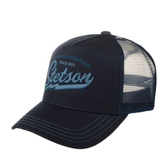 Бейсболка Stetson 7751171 TRUCKER CAP AMERICAN HERITAGE CLASSIC темно-синяя, one size