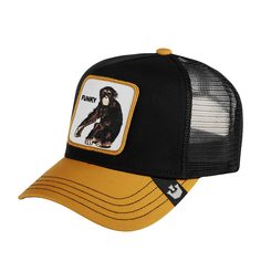 Бейсболка унисекс Goorin Bros. 101-0419 черная / оранжевая, one size