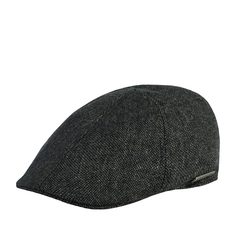 Кепка уточка унисекс Stetson 6610109 TEXAS WOOL серая, р. 61