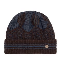 Шапка бини унисекс Stetson 8599350 BEANIE WOOL/ACRYLIC коричневая, one size