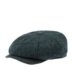 Кепка восьмиклинка унисекс HANNA HATS JP Tweed JP2 темно-синяя, р. 55