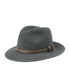 Шляпа мужская Bailey 37158 BRANDT серая, р. 61