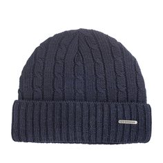 Шапка бини унисекс Stetson 8699352 GEORGIA темно-синяя, one size