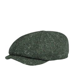 Кепка восьмиклинка унисекс HANNA HATS Abbey AB2 зеленая, р. 57