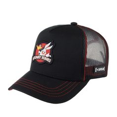 Бейсболка CAPSLAB CL/LOO7/1/CAS/LO1 Looney Tunes Daffy Duck and Bugs Bunny черная/красная Capslab®