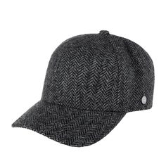 Бейсболка унисекс Lierys 7720503 BASEBALL CAP WOOL EF темно-серая, р. 59