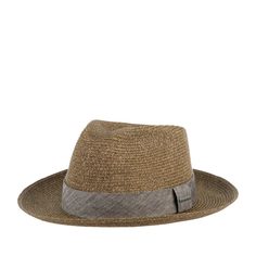 Шляпа унисекс Stetson 2198512 FEDORA TOYO коричневая, р. 63