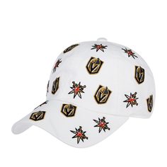 Бейсболка унисекс AMERICAN NEEDLE 44902A-VGK Vegas Golden Knights Replay NHL белая