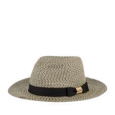 Шляпа унисекс Stetson 2478519 TRAVELLER TOYO черная / бежевая, р. 63