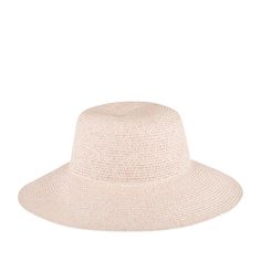 Шляпа женская BETMAR B176 GOSSAMER белая / бежевая, one size