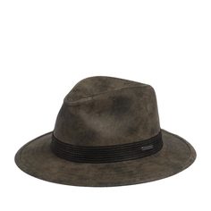 Шляпа унисекс Stetson 2527102 TRAVELLER PIGSKIN коричневая, р. 57