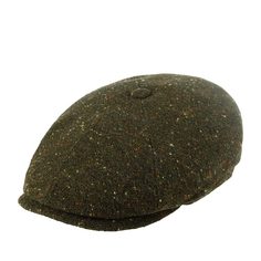 Кепка шестиклинка унисекс Stetson 6640603 6-PANEL CAP VIRGIN WOOL оливковая, р. 57