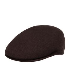 Кепка коппола унисекс Kangol K0875FA Seamless Wool 507 темно-коричневая, р. 57