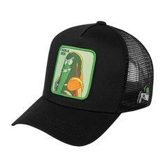 Бейсболка унисекс CAPSLAB CL/REM/1/CKL2 Rick and Morty Pickle Rick черная, one size Capslab®