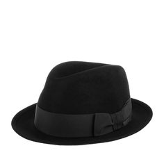 Шляпа унисекс Stetson 1398204 PLAYER FURFELT черная, р. 60